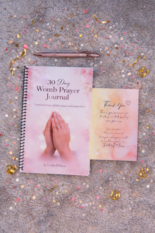 Faith & Fertility Bundle | 30-Day Womb Prayer Journal Gift Set