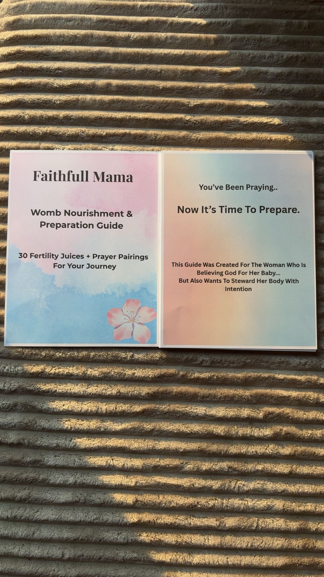 30- Day Fertility Juice Nutrition Guide | Digital Download