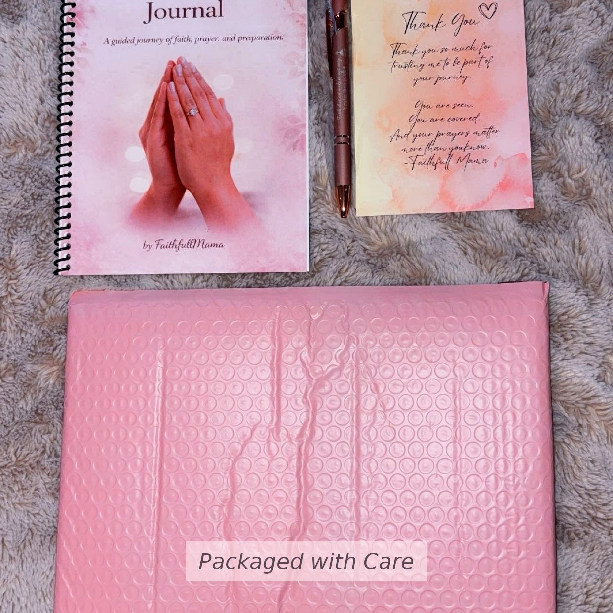 Faith & Fertility Bundle | 30-Day Womb Prayer Journal Gift Set