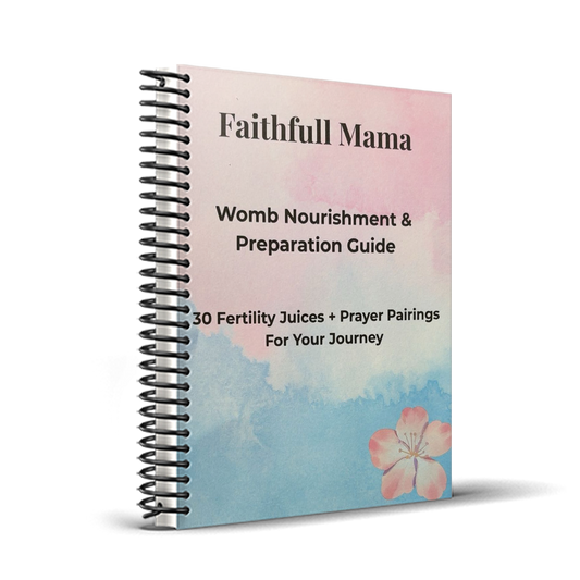 30- Day Fertility Juice Nutrition Guide | Digital Download