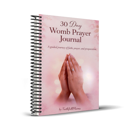 30- Day Womb Prayer Journal | Digital Download
