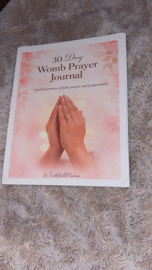 30- Day Womb Prayer Journal | Digital Download